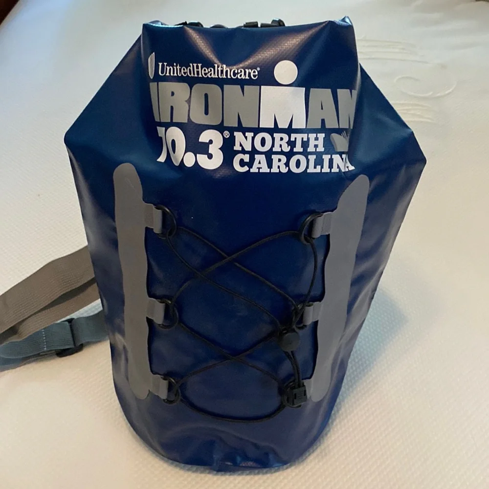 Waterproof Dry Bag Ironman 70.3 North Carolina Backpack Adjustable Strap